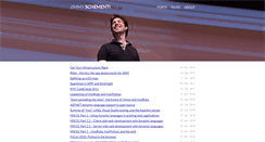 Desktop Screenshot of jimmy.schementi.com